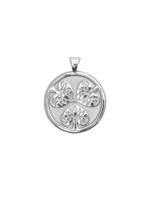 Joy Jw Original Pendant Coin In Silver