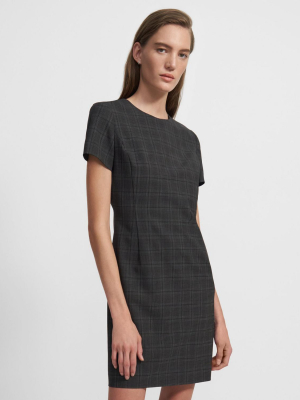 Jatinn Dress In Plaid Good Wool