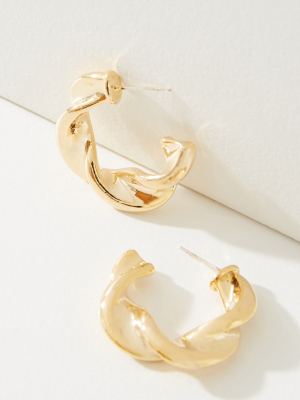 Jess Twisted Hoop Earrings