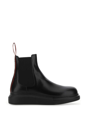 Alexander Mcqueen Chunky Sole Chelsea Boots