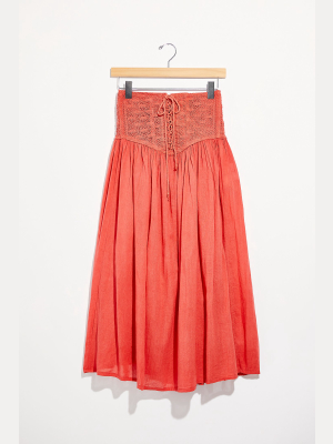 Venice Corset Midi Skirt