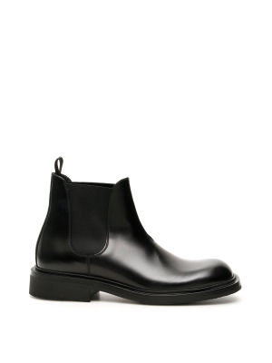 Prada Elastic Side Panelled Ankle Boots