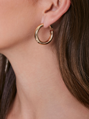 Tube Hoop Earrings