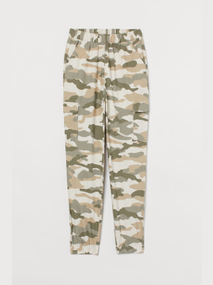 Twill Cargo Pants