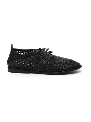 Marsèll Goodpiatto Woven Lace-up Shoes