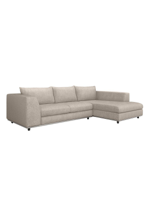 Comodo Right Chaise 2 Piece Sectional