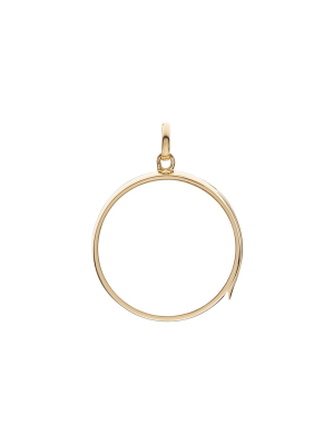 Large Round Locket - Yellow Gold