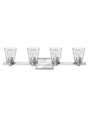 Bath Avon Bath Four Light Chrome With Clear