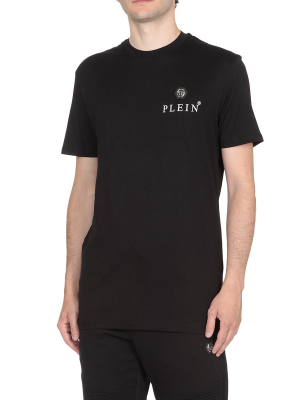 Philipp Plein Logo Plaque T-shirt