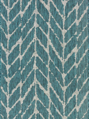 Isle Rug In Teal & Grey By Loloi