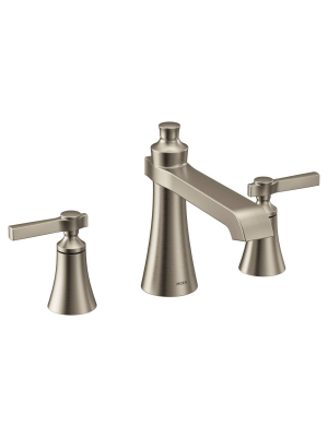 Moen Ts926 Flara Deck Mounted Roman Tub Filler - Brushed Nickel