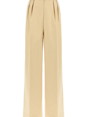 Khaite Wide Leg Trousers