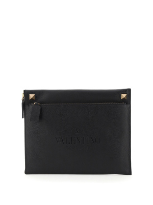 Valentino Garavani Rockstud Identity Pouch