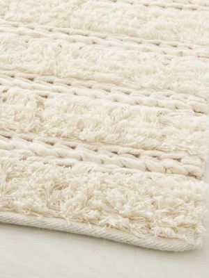 Braid Stripe Sweater Rug