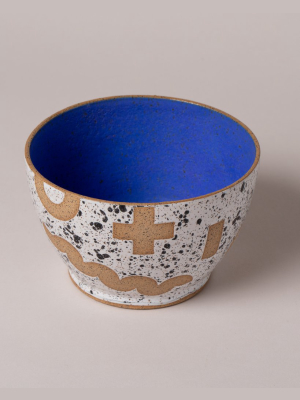 Doodle Bowl Blue