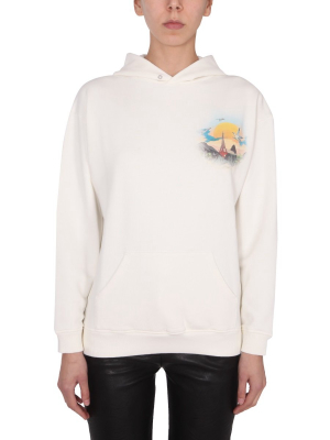 Givenchy Island Graphic Printed Hoodie