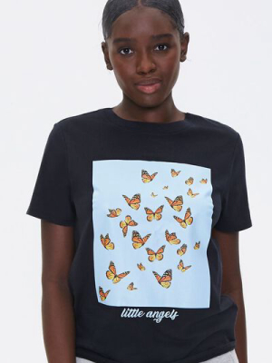 Organic Cotton Butterfly Tee