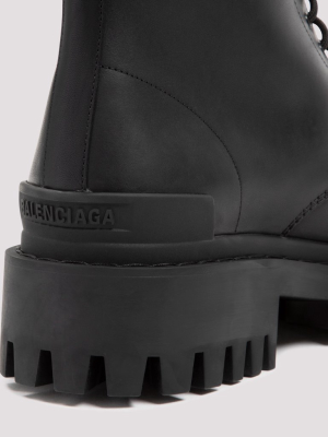 Balenciaga Lace-up Ankle Boots