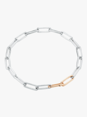 Saxon Elongated Chain Link Choker