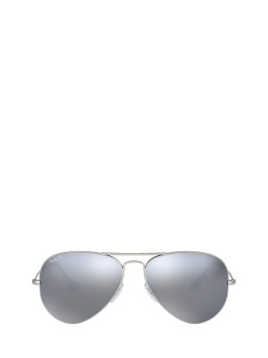 Ray-ban Aviator Mirror Polarised Sunglasses