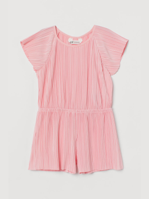 Pleated Romper