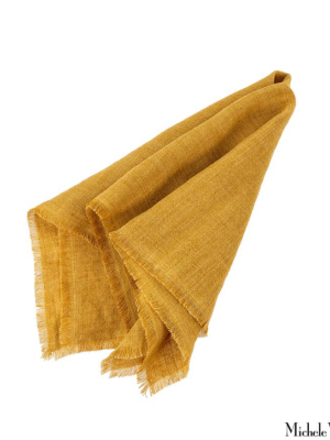 Linen Napkins Set Of 4 Honey