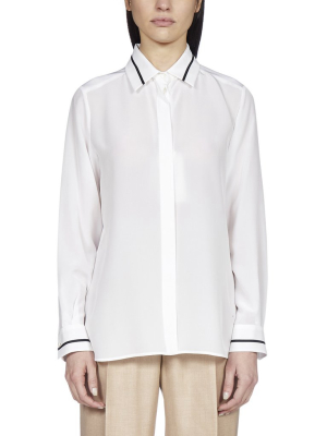 Max Mara Contrasting Stripe Shirt