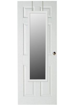 Home Basics Over The Door Mirror