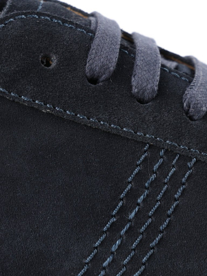 Bono Suede Lace-up Sneaker - Navy