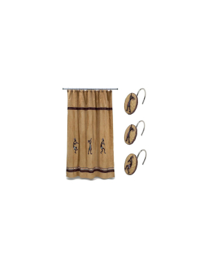 Kokopelli 13 Pc Bath Accessory Set