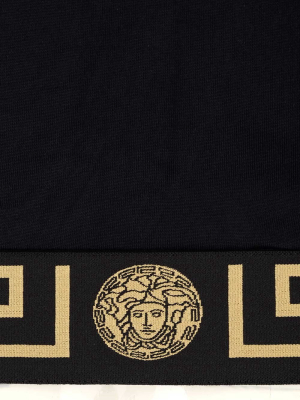 Versace Greca Baroque Lined Hoodie