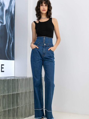 Ashlyn High-waisted Mom Jeans