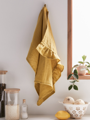 Magiclinen Ruffle Tea Towel