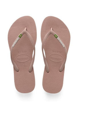 Havaianas Crocus Rose Slim Brazil Sandal