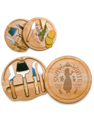 Disney Snow White Circo Wood Cheese Board With Tool Set By Picnic Time