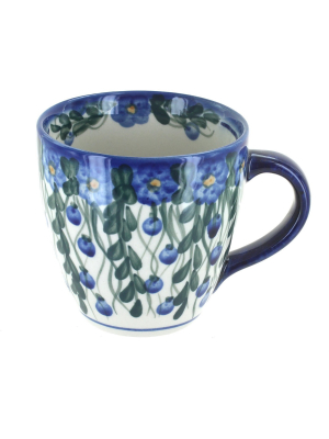 Blue Rose Polish Pottery Pandora Mug