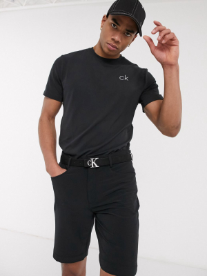 Calvin Klein Golf Newport T-shirt In Black