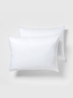 2 Pack Pillow Protector - White (standard) - Room Essentials™