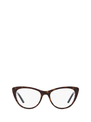 Prada Eyewear Cat-eye Frame Glasses