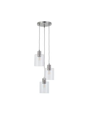 Hudson Industrial 3 Cluster Ceiling Lights (includes Bulb) - Threshold™