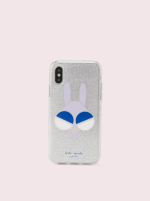 Spademals Glitter Bunny Iphone X & Xs Case