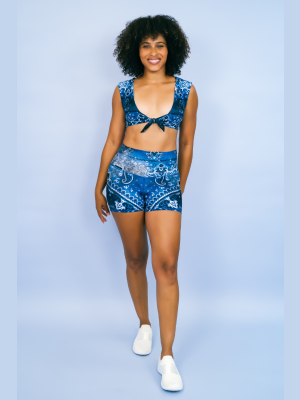 California Love Flirt Short - True Blue