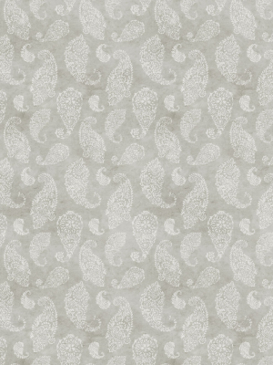 Paisley Wallpaper In Beige By Bethany Linz For Milton & King