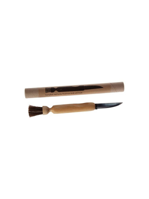 Mushroom Knife With Brush