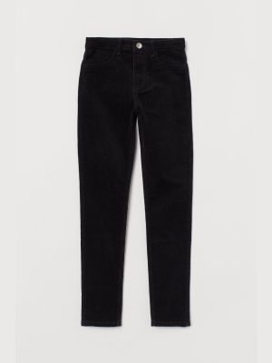 Skinny Fit Twill Pants