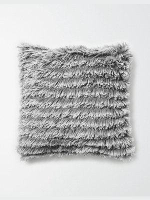 Dormify Ruffled Shag Pillow