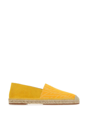 Fendi Ff Motif Jacquard Espadrilles