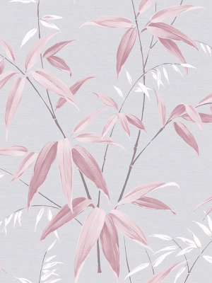 Oriental Bamboo Wallpaper In Blossom From The Exclusives Collection By Graham & Brown