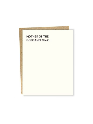 Sapling Press Mother Of The Year Card