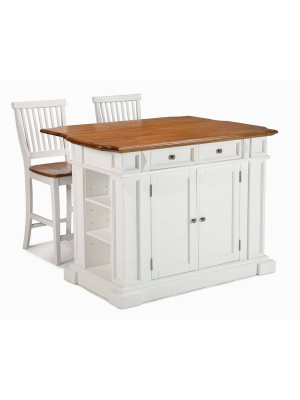 Kitchen Island And Stool Set - Home Styles